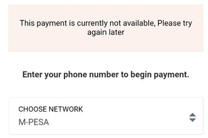 Payment Gateway Problems