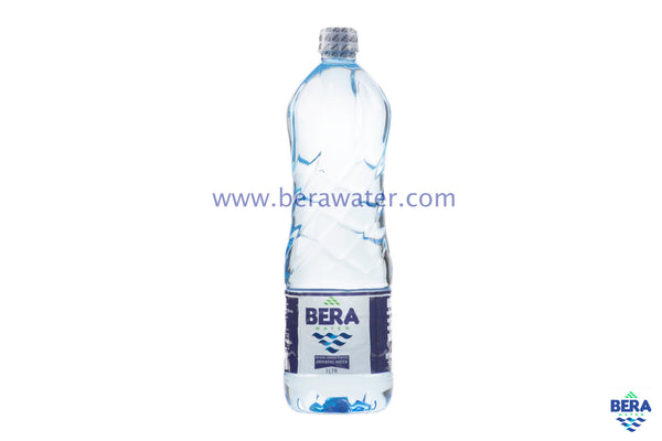 Bera Water 1Ltr Classic bottle of drinking water front landscape
