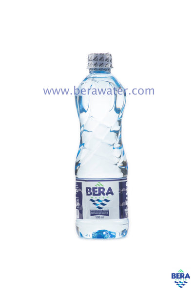 Bera Water 500ml Classic bottle of drinking water front portrait