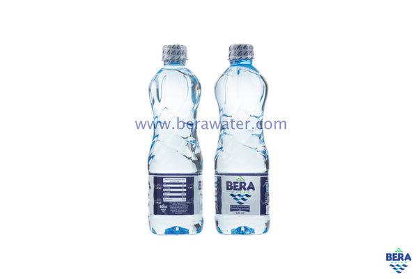 Bera Water 500ml Classic bottle of drinking water both sides landscape